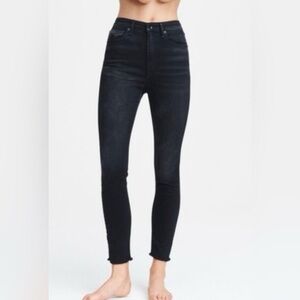 Rag & Bone High Rise Black Women's Jeans